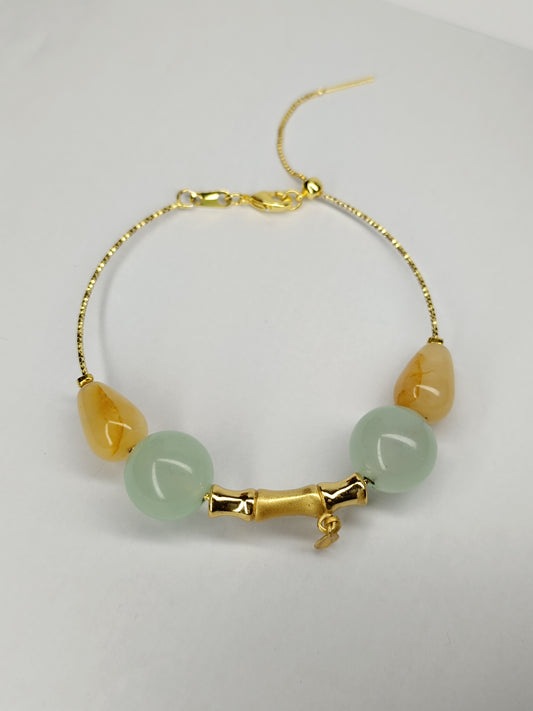 Unbreakable Spirit 18K Gold Plated Bracelet Ring